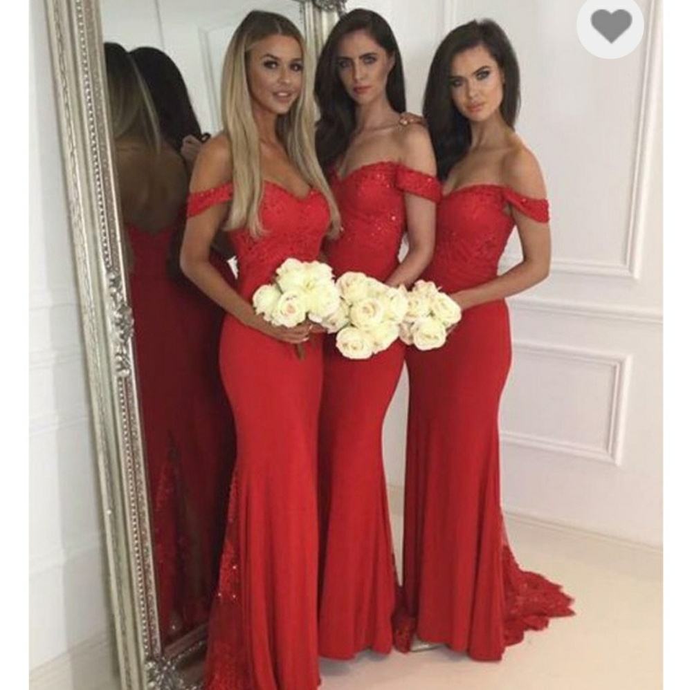 Beautiful Red mermaid dress